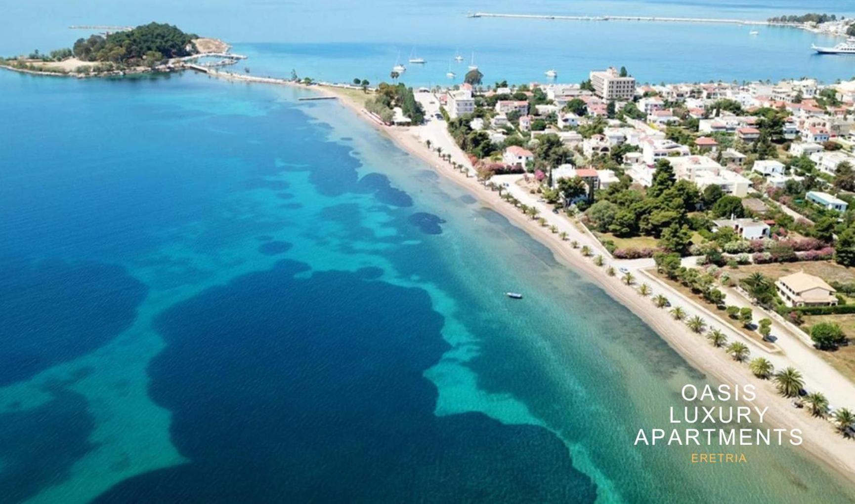 Oasis Luxury Apartments Erétria Dış mekan fotoğraf